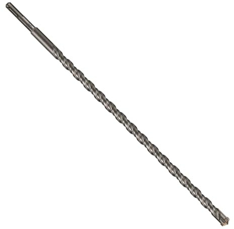 1 pièce de foret à béton SDS Plus 8-30 mm, tête de coupe transversale, marteau perforateur double tarière, 500 mm, bloc de briques, marteau électrique, foret de maçonnerie(500mmX16mm)