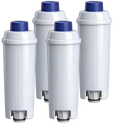 DLSC002 Wasserfilter, Ersatz für De'Longhi Kaffeevollautomaten, Kompatibel mit De'Longhi Magnifica S,Dinamica,Eletta Explorer und ECAM-Serie Kaffeevollautomaten und Espressomaschinen Filte
