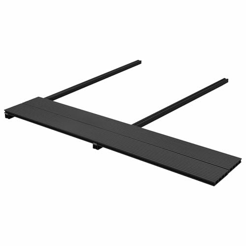 Lumanois Terrassendiele 4 pcs Anthrazit WPC,42.2kg,42046666