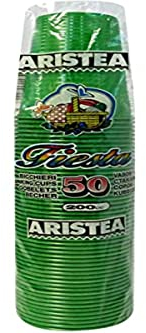 aristea Bicchieri USA e Getta, Verde, Pezzi, 50 pz