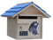 Boite AUX Lettres Bois CREASTUCE : Papillon 1 Porte Prestige Azur