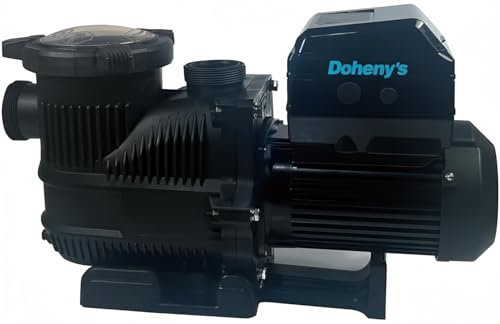 Doheny's Pool Pro Pompa per piscina interrata a velocità variabile | Pompa per piscina da 1,5 HP VS, 230 V, autoadescante, portata massima 95 GPM | Filettatura interna da 1,5 pollici | Timer