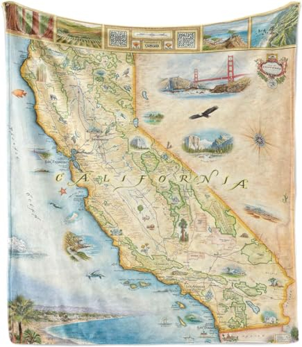 California State Fleecedecke