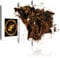 Cuadros B&D XXL - Cuadro de Cristal acrílico Mapa del Bocao 100x50 cm Impresión de 5 Piezas Pintura sobre Vidrio Imagen Gráfica Decoracion de Pared World Map Continentes k-A-0010-k-n