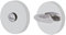 EAI Sassari Turn & Release Set for Bathroom Lock Toliet Door - Polished Chrome