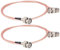 Boobrie 2 x RG316 BNC Cavo BNC Maschio a BNC Maschio ad Angolo Retto Cavo 1M BNC a BNC Maschio Cavo Bassa Perdita Cavo Coassiale 50 Ohm BNC a gomito da 90 gradi Cavo HD-SDI per segnali video CCTV