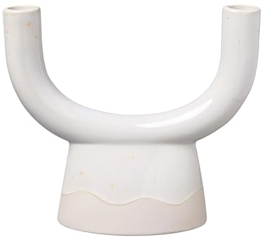 like. by Villeroy & Boch Winter Glow Bougeoir En Forme De U, Décoration De Noël En Porcelaine Premium