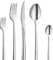 VILLA ITALIA Besteck Set Tafelbesteck Löffel Gabel Messer Chrom Edelstahl Klassik Besteck Set für 12 Personen 60 Teile VICTORIA