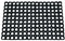 Tapis caillebotis Caoutchouc 40x60 cm
