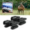 JNNJ 4Pcs Auto-Wildwarnpfeife, Ultraschall-Wildwarngerät, Alarmhupe zur Abwehr von Tieren, Um Zusammenstöße zu Vermeiden, Schutz für Pkw Lkw und Motorräder(Schwarz)