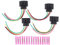Stecker Zündspule Kabelbaum Reparatursatz für Passat Transporter T5 Golf 4 Golf 6 Shar-an Ti-guan Touareg A3 8P A4 B8 A5 A6 4F A8 Q3 Q5 Q7 R8 TT Astra H Zafira B Ibiza Leon Fabia Oc-tavia Rapid Superb