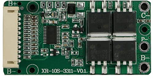 Iegefirm 10S 36V 15A 18650 Li-ION Batterie au Lithium Carte de Protection de Charge PCB PCM Port Commun pour la Charge de VéLo éLectrique Escooter