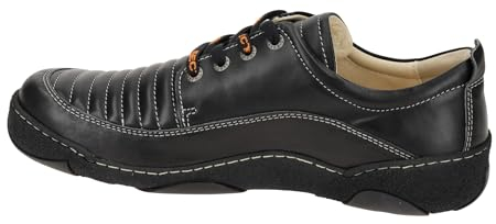 Eject Herrenschuhe - sportliche Halbschuhe - Schnürschuhe Ice 20236.002 Schwarz, EU 45