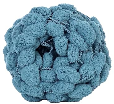 1 Rolle 130g ca.28m Dicke Wolle Garn Pom Pom Ball Wolle Strickwolle Garn Plüschballgarn,Wolle zum Häkeln und Stricken,für DIY Handgemacht Kunsthandwerk Schals Mützen Kissen Decken,Farbe 26