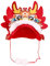 Chapeau de Dragon Artisanal, Chapeaux Chinois de Dragon Coiffure pour avec Dragon, Chapeau de Dragon de Fête, Chapeau de Dragon du Nouvel An pour Adultes