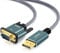 SLDXIAN Cable DisplayPort a VGA, Cable DP a VGA 1080p Conector Chapado en Oro/Macho a Macho Compatible con PC, Laptop, Desktop a Monitor, TV, Proyector (1M)