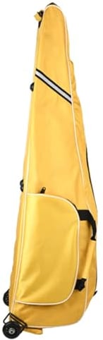 DJJYCTNM Fecht-Deichsel-Radtasche für Maskenschwert und Fechtanzug, Fecht-Trolley-Rolltasche für Degensäbel und Florett (Color : Yellow)