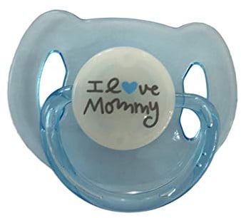 Shurzzesj Cradle Magnetic Pacifier New Pacifier with Internal Magnetic Accessories for Reborn Baby Doll, Pacifier for Baby Dolls, Magnetic Soother Pacifier for 0+ Months