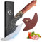 Dream Reach Chef Knife Hand Forged Kitchen Knife with Sheath Home Birthday Gift Men