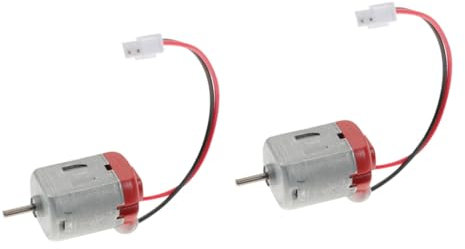 WOONEKY 12 Pièces CC Bateau Miniature electropower DC Motor Fourniture de Bricolage Moteur à continu pour Le Bricolage Moteur Jouet Fait Main Moteur de Bricolage Scolaire cuivre