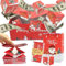 FOHYLOY Weihnachten Überraschungsbox, Surprise Gift Box, Explosionsbox Geschenkbox, Weihnachten Pop Up Surprise Box, Surprise DIY Geschenkbox für Eltern, Liebhaber, Kinder und Freunde (Rot)