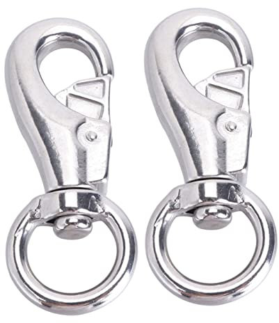 LIFKOME 2pcs Heavy Duty Swivel Hook for Hammock Chair Load Capacity Hanging Accessories for Use for Swings