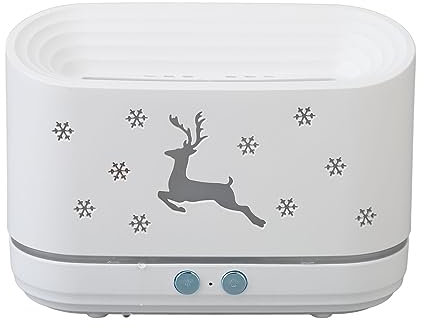 Generic Difusor de Chimenea, Humidificador de Chimenea Difusor de Llama para Aceites Esenciales Tanque de Gran Capacidad Tranquila Automática 5V 2A Patrón de Llamas de Aire Humidificador de Aire