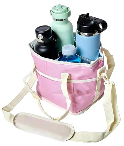 Borsa Trasporto Bevande Porta Bicchieri A Scomparti | Borsa A Tracolla Porta Bevande Con Regolabile Per Picnic Viaggi Palestra Spiaggia Passeggiate Escursioni Campeggio Outdoor