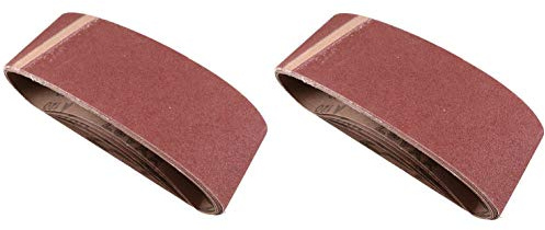 Belt Power Finger File Sander Abrasive Sanding Belts 410mm x 65mm 120 Grit 10 PK