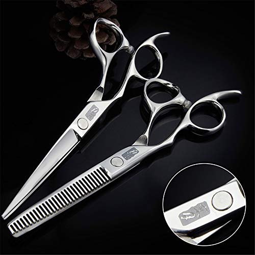 Friseurschere für Linkshänder Serie Friseurschere Profi-Salon Stylistschere Schere scharf und präziser Schnitt für Linkshänder Friseur Kombi-Set