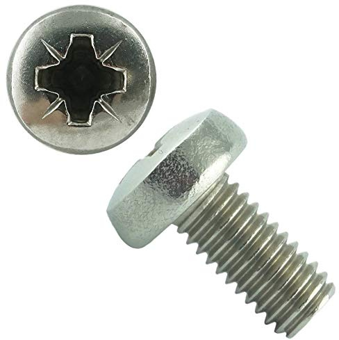 Eisenwaren2000 | M2 x 3 mm Linsenkopfschrauben DIN 7985 Z mit Kreuzschlitz (30 Stück) - ISO 7045 Linsenkopf Schrauben PZ Pozidrive - Gewindeschrauben - Edelstahl A2 V2A - rostfrei