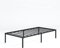 Zinus Yelena Lit 180x200 cm - Cadre de lit hauteur 36 cm avec rangement sous le lit - Cadre de lit plate-forme en métal avec support de lattes en acier - Noir