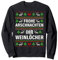 Frohe Arschnachten Ihr Weinlöcher Lustiges Weihnachts Sweatshirt