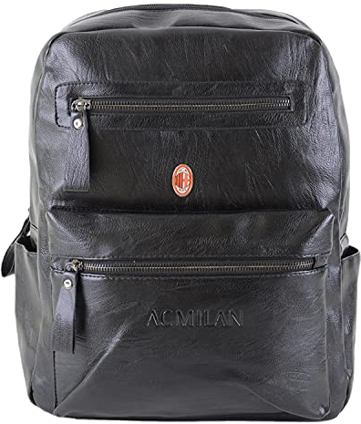 AC Milan 141555 Milan, Rucksack, Unisex, Erwachsene, Schwarz, Einheitsgröße