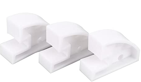 Kuuleyn Wechsler Wulstklemme, 3 Stück Felge Radwechselhelfer Reifenmontierhilfe Wulstklemme Tiefbettdrücker für Felgen Universal Fitment Kunststoff 90mm/3,5