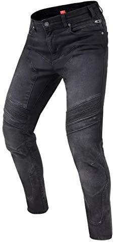 REBELHORN Eagle III Motorradjeans Herren | Aramidfaser Futter | Knie und Hüftprotektoren SAS-TEC | Slim Fit