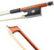 TSTS Geigenbogen Professioneller Geigenbogen Fernambuk 4/4 Geigenbogen Mongolei Rosshaar Ebenholz Frosch Geigenbogen (Size : 1)
