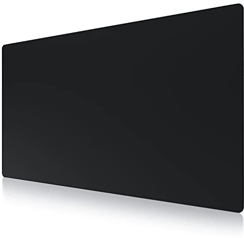 TITANWOLF Extra Large Gaming Mouse Mat 1600x800mm Oversize - XXL Mouse Pad with motif - Desk Pad XXXL Extended – For Precision and Speed - Non-Slip Rubber Base – For Mouse and Keyboard - Black