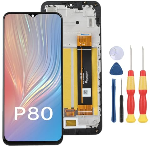 SiuVorZhi Display LCD compatibile con Cubot P80 Display LCD Touch Screen Assembly Riparazione Parti di ricambio con strumenti