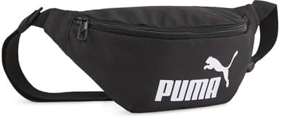 PUMA Unisex-Kinder Phase Waist Bag Hüfttaschen, Black, OSFA