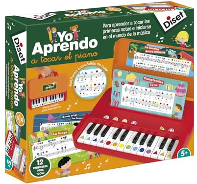 Diset - I learn to play the piano, educational game from 5 years old
