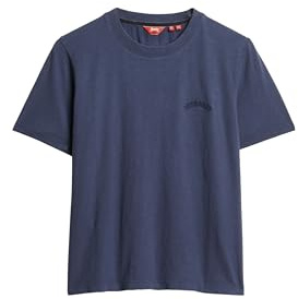 Superdry Damen Verwaschenes T-Shirt mit Essential Logo
