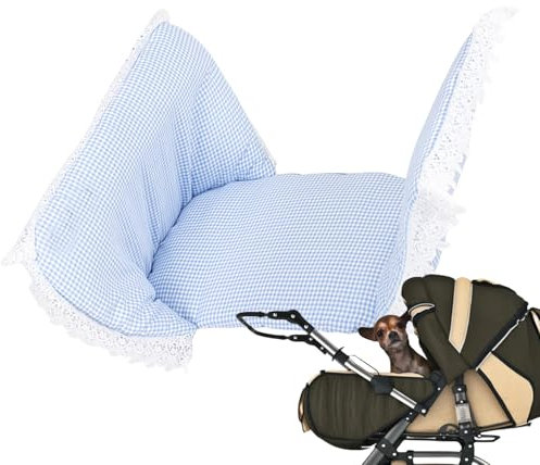 Sitzsack für Kinderwagen für Haustiere – weiches Kissen, bequeme Matte | Einlage für den Kinderwagen, atmungsaktiv, schmutzabweisend, unterstützt die Kleinen