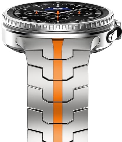 NewWays Metall Armband für Samsung Galaxy Watch 9/8 44mm 40mm | Metallband Kompatibel mit Galaxy Watch 8 Classic 46mm