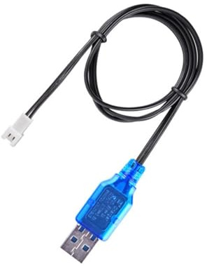OSNIYAW Lithium Batterien Ladekabel XH2.54-2P Rückwärts/Vorwärtsstecker 400 mAh 3, 7 V Ladekabel für Flugzeugmodell UAV Rückwärts Vorwärts