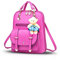 NICOLE&DORIS Women Fashion Backpack Rucksack School Bag College Backpack Travel Bag Girls Backpack Daypack Rose