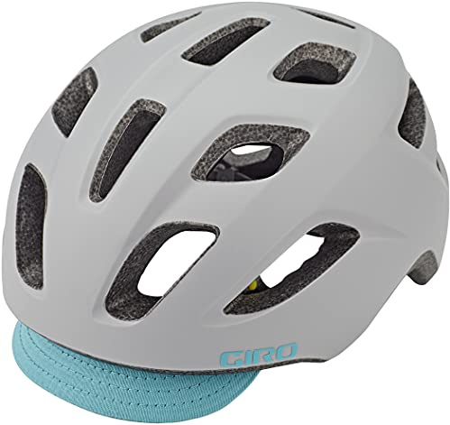 Giro Damen Trella MIPS Fahrradhelm Dirt, Uni 50-57cm Matte Grey/Dark Teal 22 Einheitsgröße