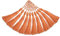 Makhry 100pcs 13cm / 5 Zoll handgefertigte gerade Quaste mit 2 Zoll Schleife für die Herstellung von Schmuck, Souvenirs, Lesezeichen, DIY Handwerk Zubehör (Dunkel Orange)