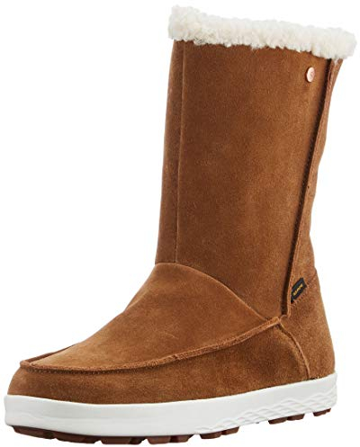 Jack Wolfskin Damen Auckland WT Texapore Boot H W Schneestiefel, Desert Brown/White, 39.5 EU