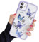 ZTUOK Compatible with iPhone 11 Case for Girls,Soft Slim Fit Full-Around Protective Cute Clear Sparkly Bling Star Butterfly Pattern Phone Case Glitter Cover for iPhone 11 -Purple